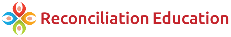 Reconciliation Education logo long red main